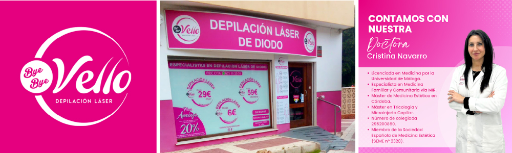 Bye Bye Vello Torremolinos, Depilación Laser