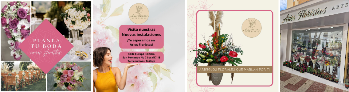 Aries Floristas, todo en arreglos florales en la Calle Europa de Torremolinos