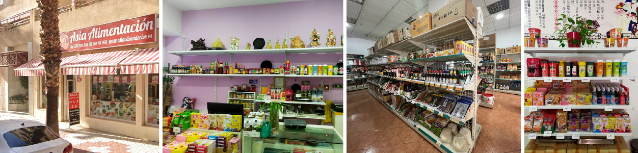 Asia Alimentación tienda de productos y utensilios para preparar comidas asiáticas en Torremolinos